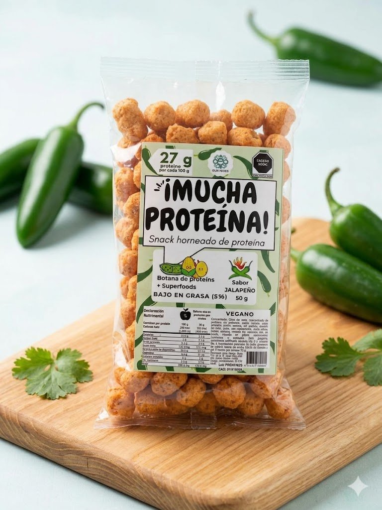 ¡MUCHA PROTEÍNA! Sabor Jalapeño
